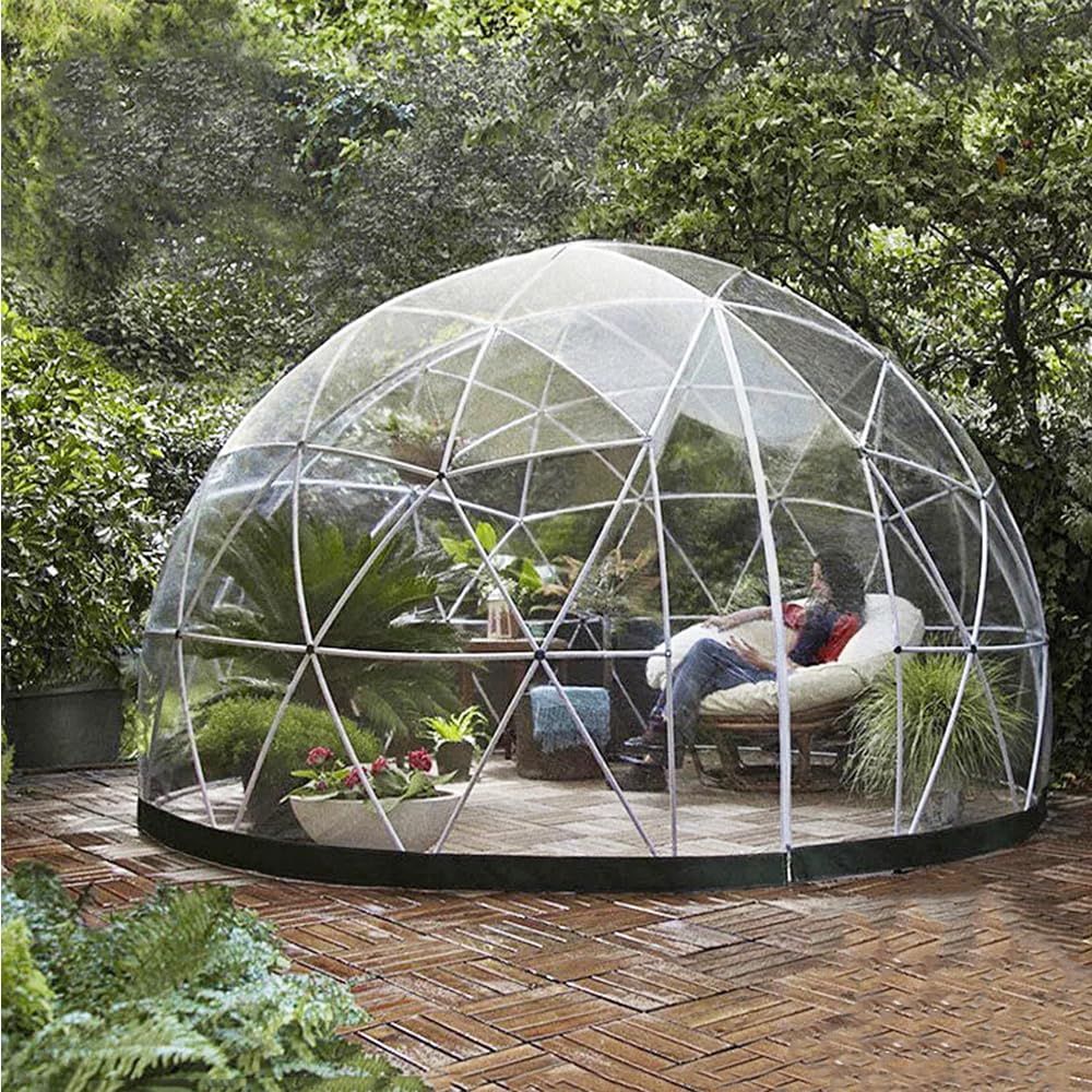 Amazon.com : 3.6M Garden Igloo Dome, Bubble Tent Garden Dome Tent
